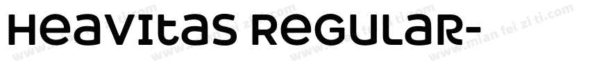 Heavitas Regular字体转换
